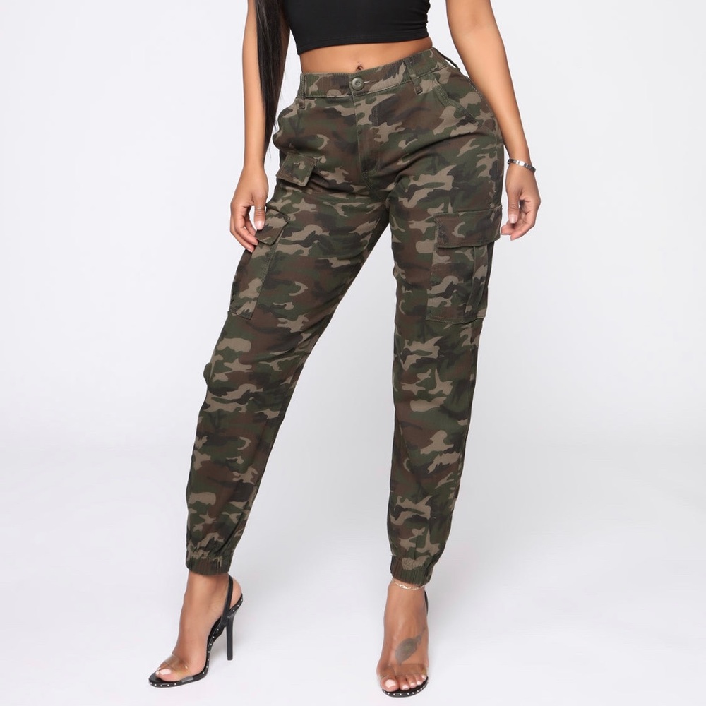 Fashion Nova Camo Pants